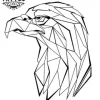 tatouage-aigle-origami-design-temporaire tatouage-aigle-origami-design-temporaire