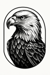 Tatouage Aigle Royal Réaliste