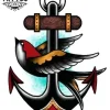 tatouage éphémère ancre de marin design exclusif tatouage marin tatouage éphémère ancre de marin design exclusif tatouage marin