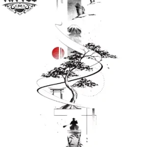 tatouage-ephemere-arbre-japonais-zen-glamour tatouage-ephemere-arbre-japonais-zen-glamour