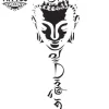 tatouage-thailandais-ephemere-bouddha-traditionnel-image