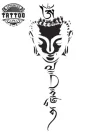 tatouage-thailandais-ephemere-bouddha-traditionnel-image