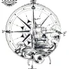 tatouage-ephemere-boussole-bateau-design-nautique-temporaire tatouage-ephemere-boussole-bateau-design-nautique-temporaire
