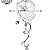 tatouage-ephemere-boussole-avec-carte-decorative tatouage-ephemere-boussole-avec-carte-decorative