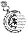 tatouage-ephemere-boussole-montre-gousset-vintage tatouage-ephemere-boussole-montre-gousset-vintage