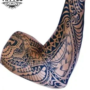 tatouage BRAS éphémère polynésien motif traditionnel tatouage BRAS éphémère polynésien motif traditionnel