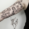 Tatouage Casse les Codes: Boxer & Fée tatouage-casse-les-codes-boxer-et-fee