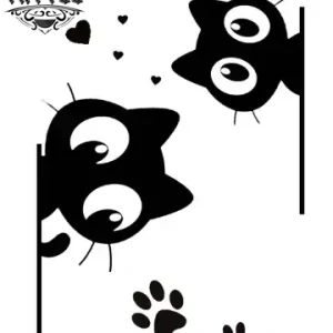 tatouage-ephemere-chat-duo-temporaire-amoureux-felins tatouage-ephemere-chat-duo-temporaire-amoureux-felins