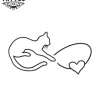 tatouage-ephemere-chat-infini-style-felin-mystique tatouage-ephemere-chat-infini-style-felin-mystique