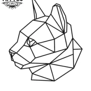 tatouage-ephemere-chat-origami-design-unique tatouage-ephemere-chat-origami-design-unique