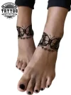 tatouage temporaire papillon cheville tatouage temporaire papillon cheville