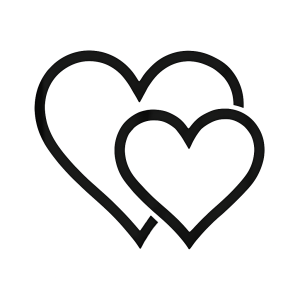 Tatouage Coeur Double Contours Clairement Tatouage Coeur Double Contours Clairement