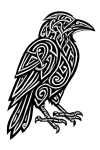 Tatouage Corbeau Viking Mystique