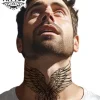 tatouage cou ephemere aile design unique tatouage cou ephemere aile design unique