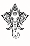 Tatouage Éléphant Thaï Majestueux Tatouage Éléphant Thaï Majestueux