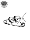 tatouage coeur double éphémère pour amoureux tatouage coeur double éphémère pour amoureux