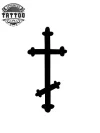 tatouage-CROIX-ephemere-design-double-minimaliste tatouage-CROIX-ephemere-design-double-minimaliste