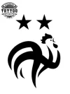 tatouage-ephemere-etoile-double-design-trendy tatouage-ephemere-etoile-double-design-trendy