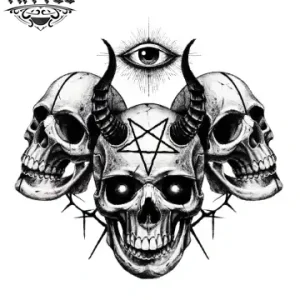 tatouage-ephemere-tete-de-mort-triple-design-skulls tatouage-ephemere-tete-de-mort-triple-design-skulls