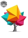 tatouage ARBRE 3D éphémère design réaliste et naturel tatouage ARBRE 3D éphémère design réaliste et naturel