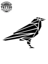 tatouage ephemere 3d corbeau realiste peau tatouage ephemere 3d corbeau realiste peau