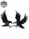 tatouage-ephemere-aigle-ailes-majestueuses tatouage-ephemere-aigle-ailes-majestueuses