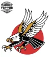 tatouage-ephemere-aigle-en-vol-majestueux-temporaires
