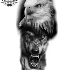 tatouage-aigle-ephemere-ailes-majestueuses