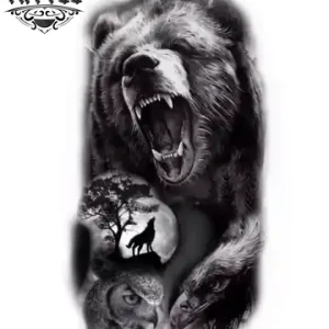 tatouage-ephemere-aigle-loup-ours-polyvalent-image-tatouage-aigle tatouage-ephemere-aigle-loup-ours-polyvalent-image-tatouage-aigle