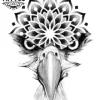 tatouage-ephemere-aigle-mandala-design-unique