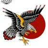 tatouage-ephemere-aigle-en-vol-gracieux tatouage-ephemere-aigle-en-vol-gracieux