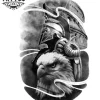tatouage-aigle-ephemere-aigle-ailes-deployees-realiste tatouage-aigle-ephemere-aigle-ailes-deployees-realiste