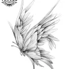 tatouage-ephemere-ailes-papillon-realiste-durable-facile-a-appliquer