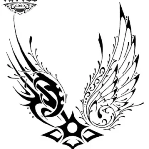 tatouage-ephemere-ailes-tribal-design-temporaire-elegant tatouage-ephemere-ailes-tribal-design-temporaire-elegant