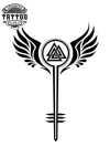 tatouage-ephemere-ailes-valkyrie-designs-puissants-elegants