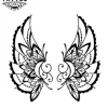tatouage-ailes-ephemere-old-school-tendance