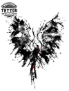 tatouage-ephemere-phoenix-ailes-design-unique tatouage-ephemere-phoenix-ailes-design-unique