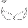 tatouage-ephemere-ailes-simple-design-tatouage-ailes