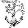 tatouage ANCRE éphémère design maritime ancre de vie tatouage ANCRE éphémère design maritime ancre de vie
