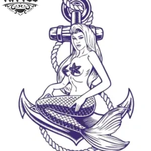 tatouage-ephemere-ancre-sirene-elegant-temporarire tatouage-ephemere-ancre-sirene-elegant-temporarire