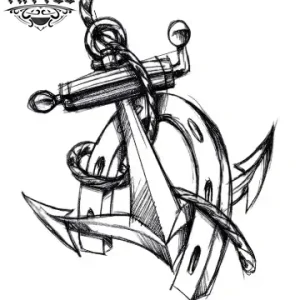 tatouage-ephemere-ancre-stylisee-accessoire-mode tatouage-ephemere-ancre-stylisee-accessoire-mode