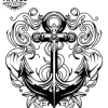 tatouage-ephemere-ancre-tribal-design-temporary-tattoo