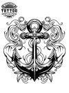 tatouage-ephemere-ancre-tribal-design-temporary-tattoo