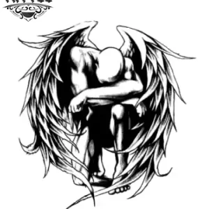 tatouage-ephemere-ange-dechu-design-temporaire-intense-mystique-tatouage-ange