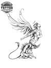 tatouage-ephemere-ange-diable-design-unique-mystique-ange