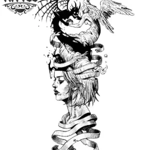 tatouage-ephemere-ange-et-demon-design-temporaire-spirituel-mystique tatouage-ephemere-ange-et-demon-design-temporaire-spirituel-mystique