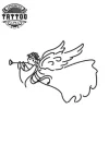 tatouage ephemere ANGE Gabriel motif aile fantasy tatouage ephemere ANGE Gabriel motif aile fantasy