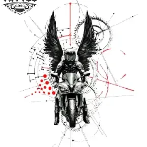 tatouage-ephemere-ange-motif-moto