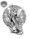 tatouage-ephemere-ange-protecteur-decoration-corporelle-temporaire-tatouage-ange