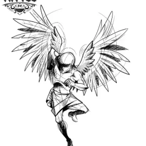 tatouage-ephemere-ange-stylise-motifs-temporaires-angel-tatouage-ANGE tatouage-ephemere-ange-stylise-motifs-temporaires-angel-tatouage-ANGE